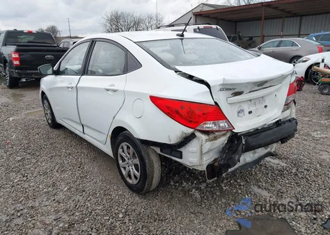 2012 Hyundai Accent Gls из США, поврежденный, VIN KMHCT4AE2CU220271